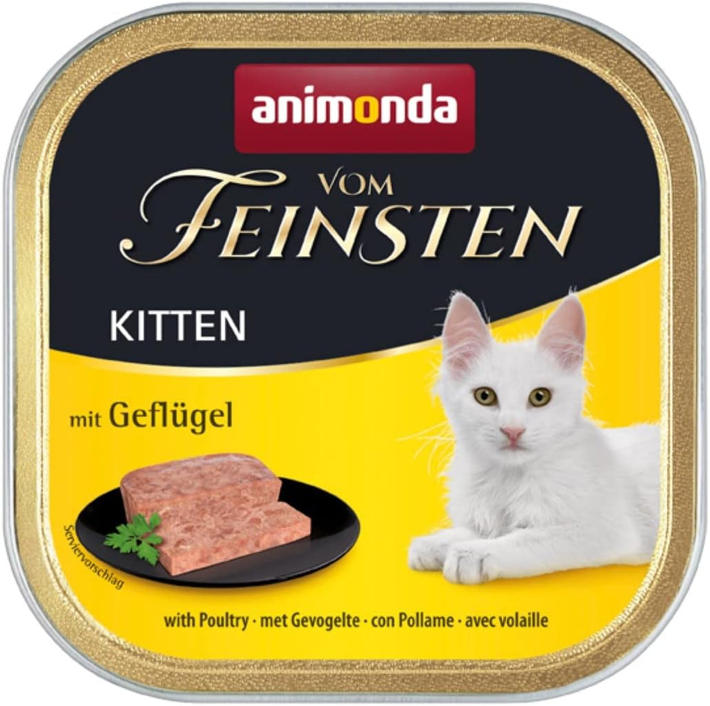 animonda vom Feinsten Kitten Nassfutter 32x100g getreidefrei verschiedene S