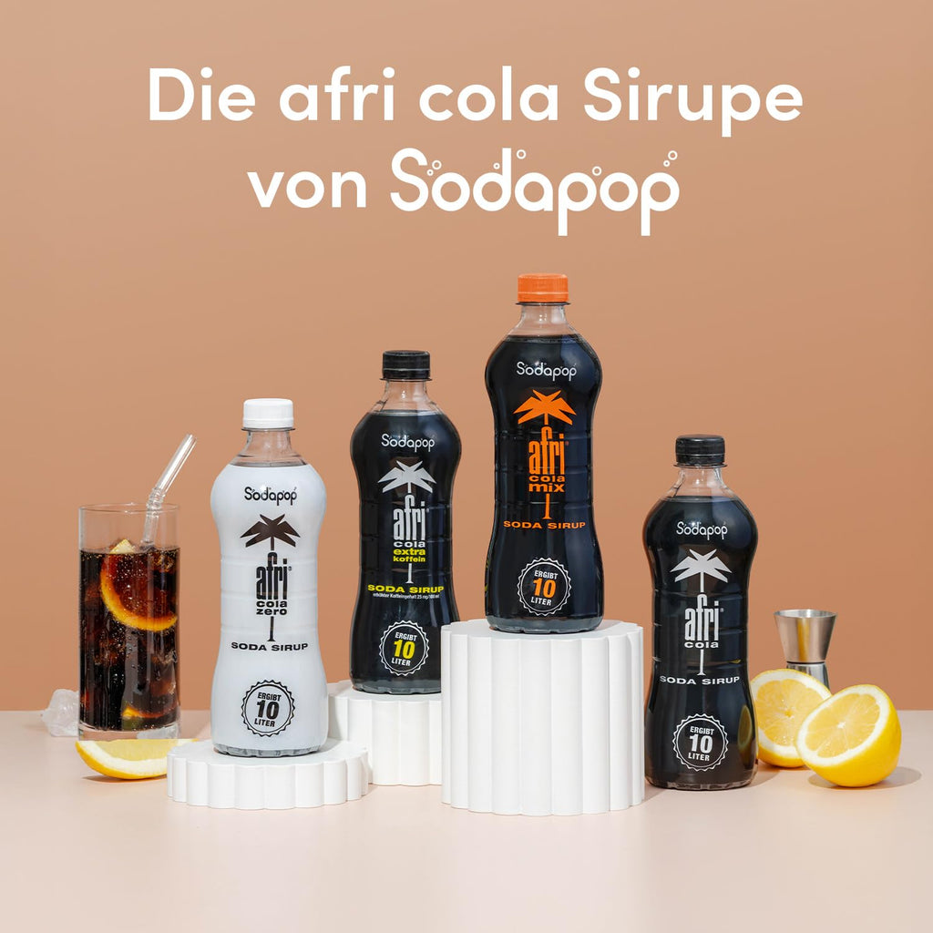 Sodapop Sirup Afri Cola 500 ml fuer 10 Liter Fertiggetraenk