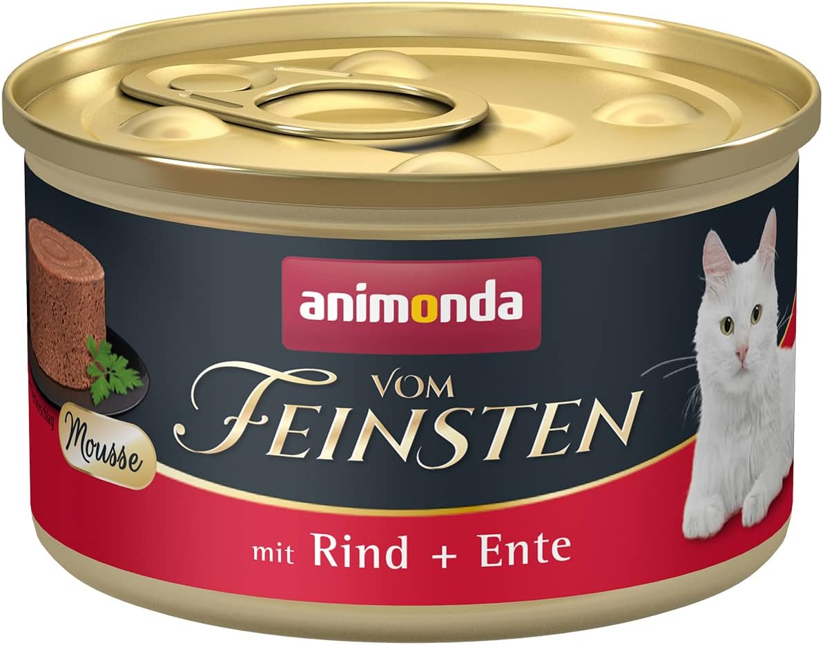 Katzenfutter Mousse-Vielfalt 12er-72er Pack verschiedene Sorten