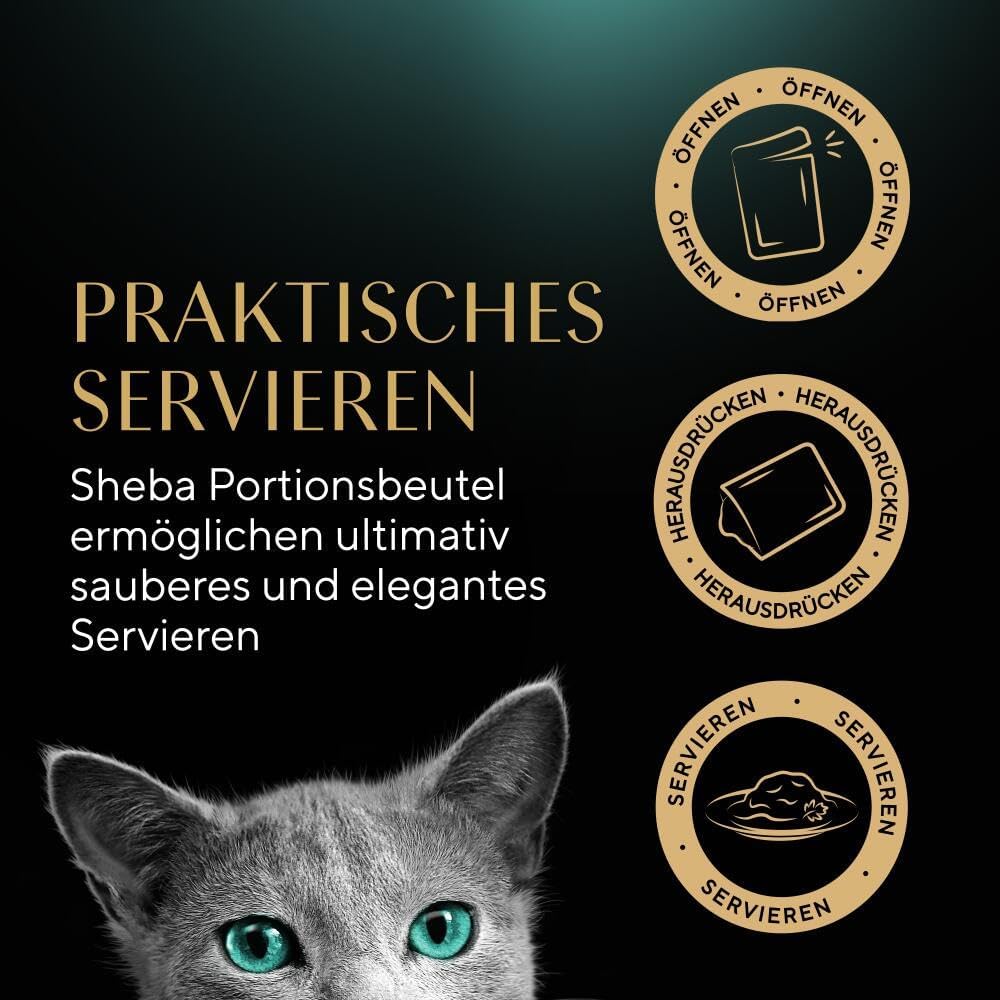 Sheba Selection Katzen Nassfutter Gefluegel verschiedene Sorten