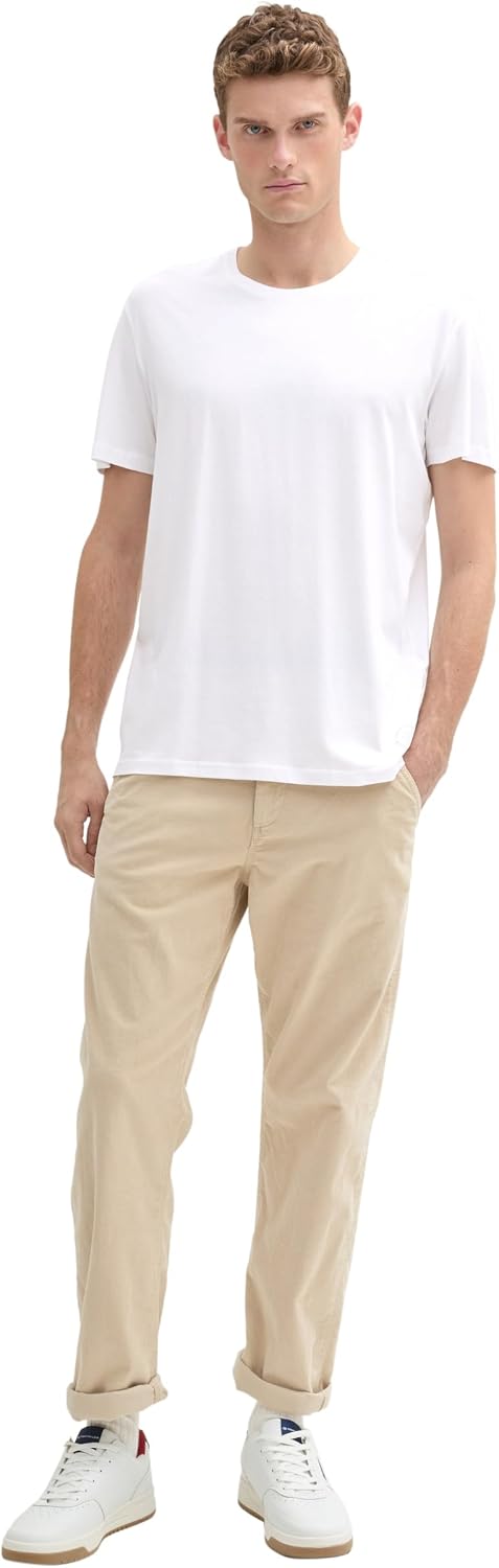 Tom Tailor Herren T-Shirt 2er Pack Crewneck Baumwolle XXS-3XL