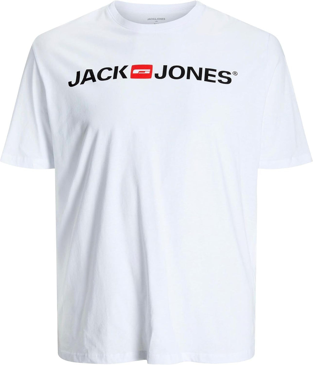 Jack & Jones Herren T-Shirt Logo Regular Fit grosse Groessen