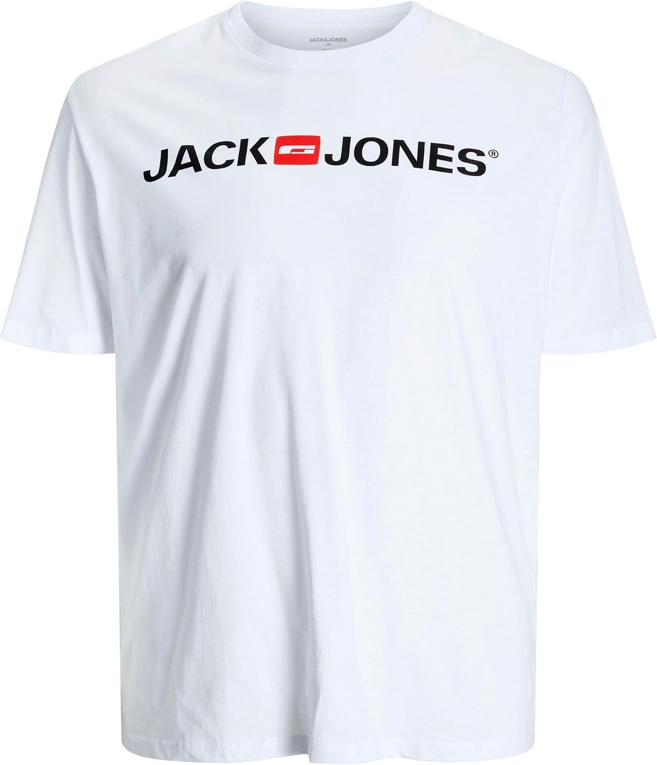 Jack & Jones Herren T-Shirt Logo Regular Fit grosse Groessen
