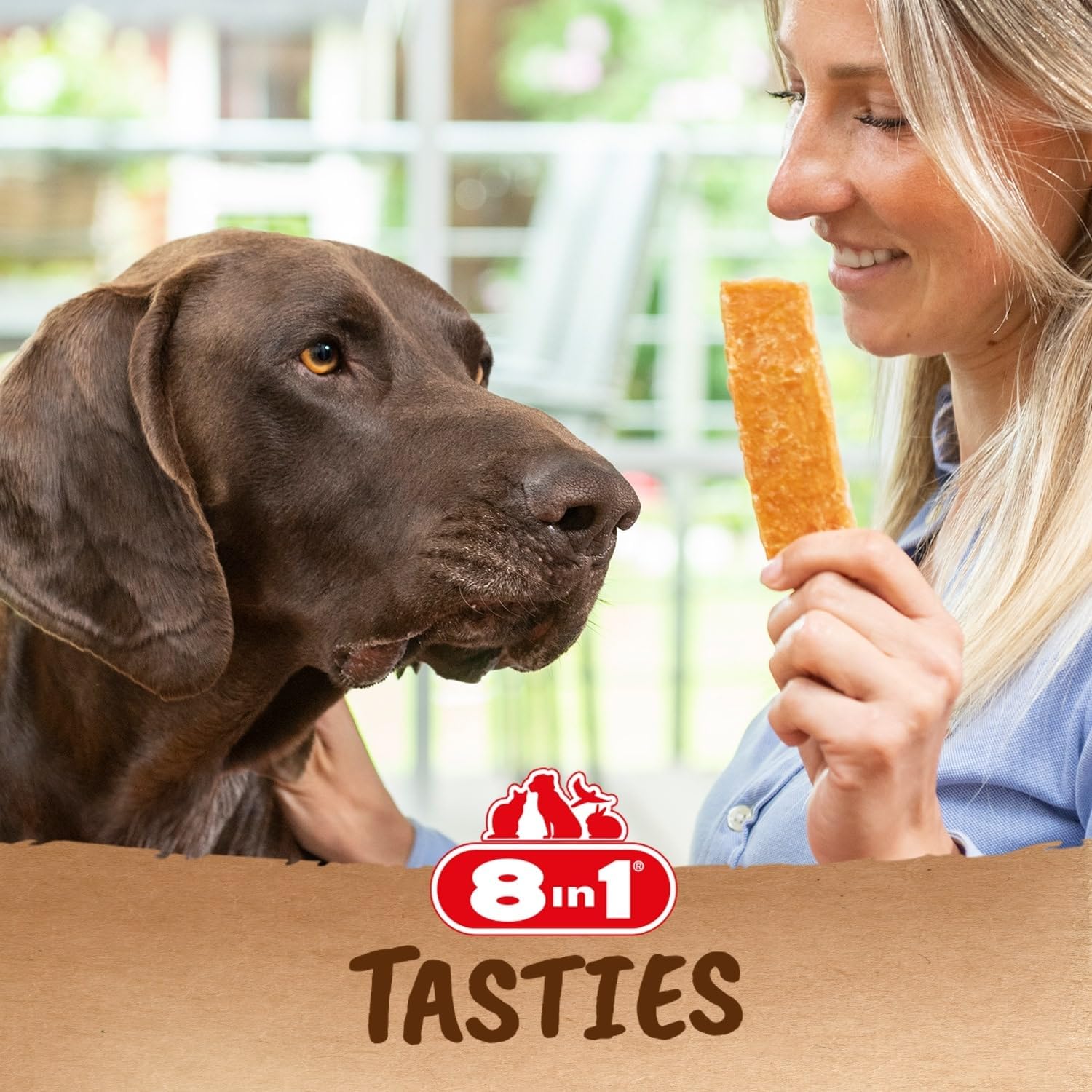 Hunde Snacks 8in1 Tasties Sushi Rolls glutenfrei Kabeljau Haehnchenbrust