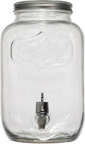 Saveur et Degustation Fontaine Glasgetraenk klar Glas 15x15x25,5cm 25,5cm