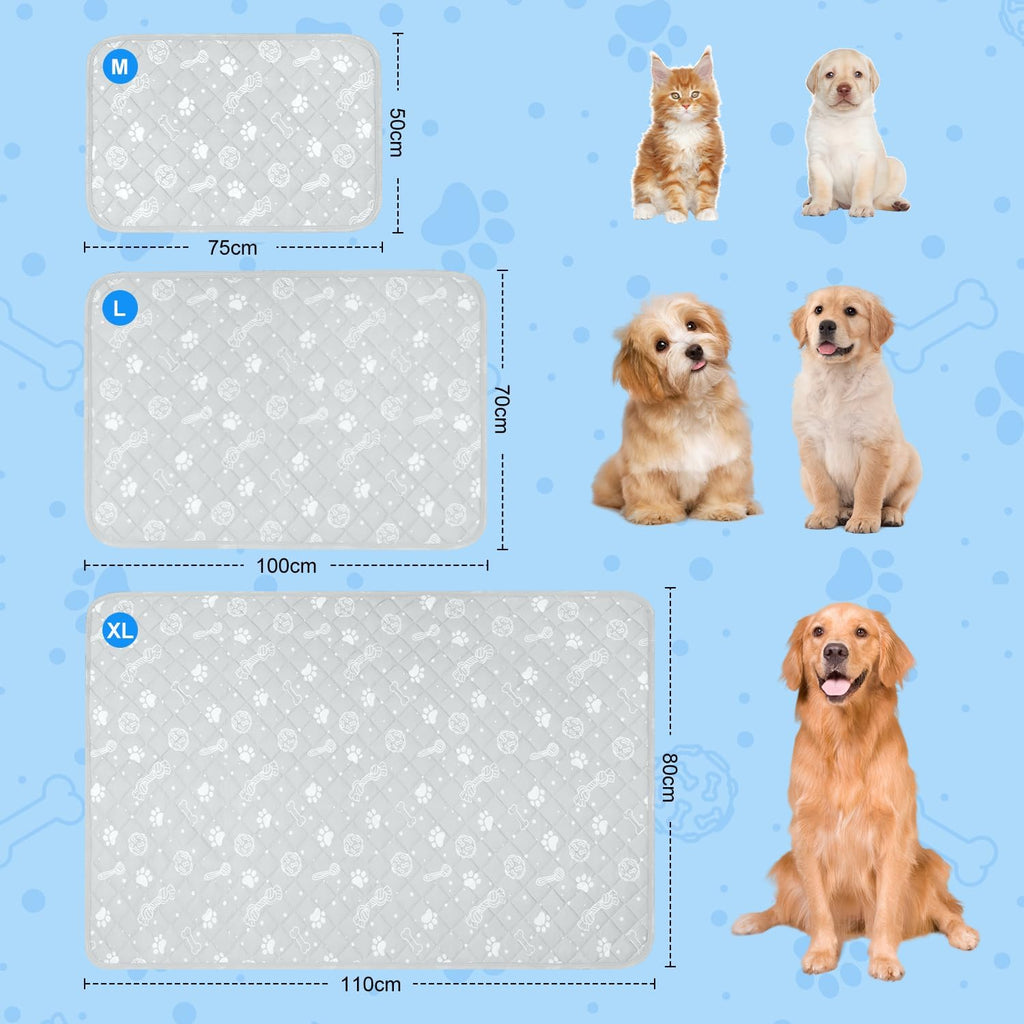 MH MYLUNE HOME Kühlmatte für Hunde Katze 50cm-80cm selbstkühlend rutschfest