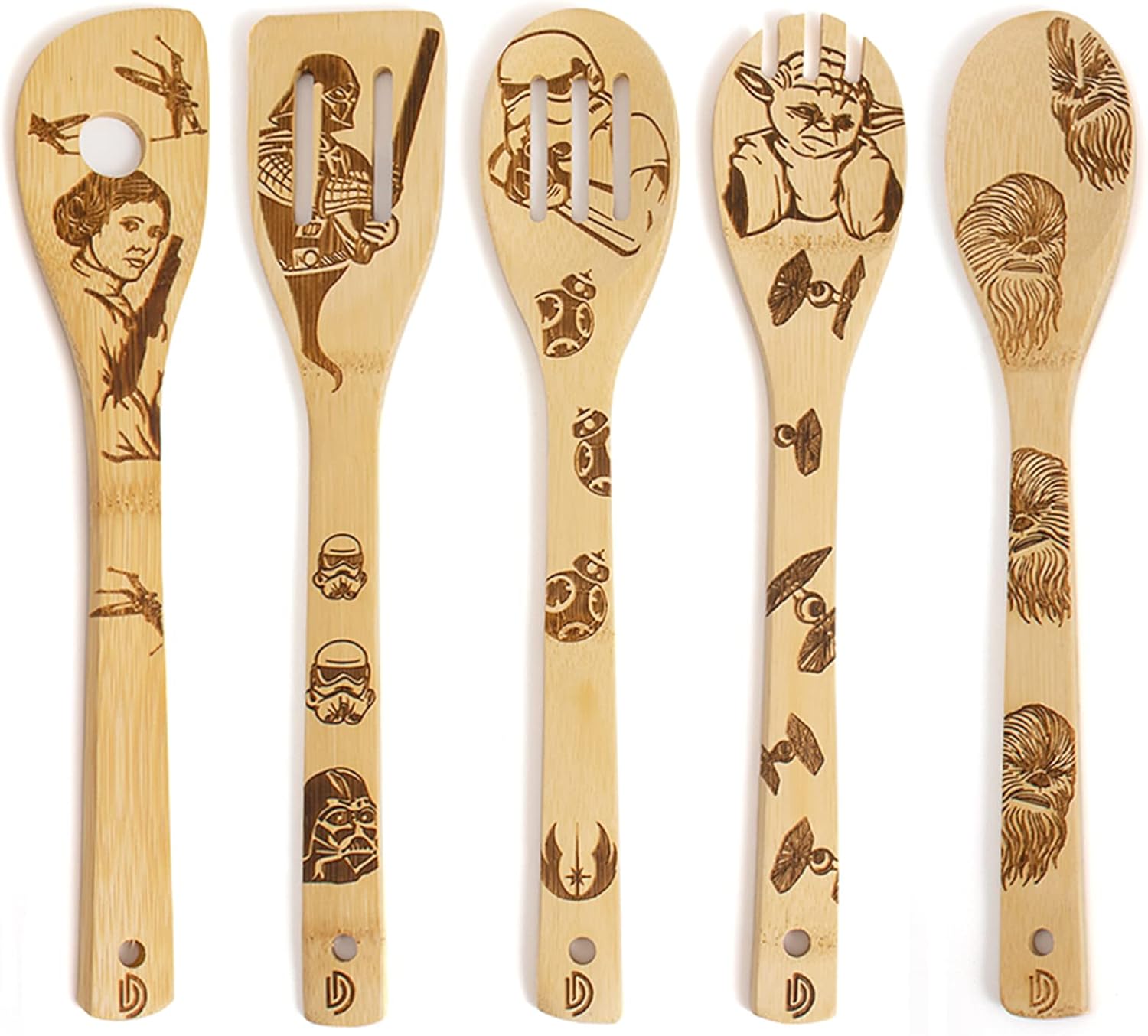 Star Wars Holz Kochutensilien Set Kuechenhelfer Geschenk Fans