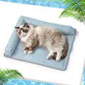 XIAPIA Hundekuehlmatte 48x58 cm mit 8cm Rand selbstkuehlend wasserdicht