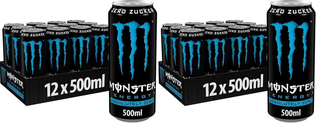 Monster Energy Zero Sugar Dose x12 Energydrink zuckerfrei