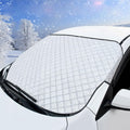 KEELYY Frontscheibenabdeckung Auto 150x100 cm Winter Frost- und Sonnenschutz