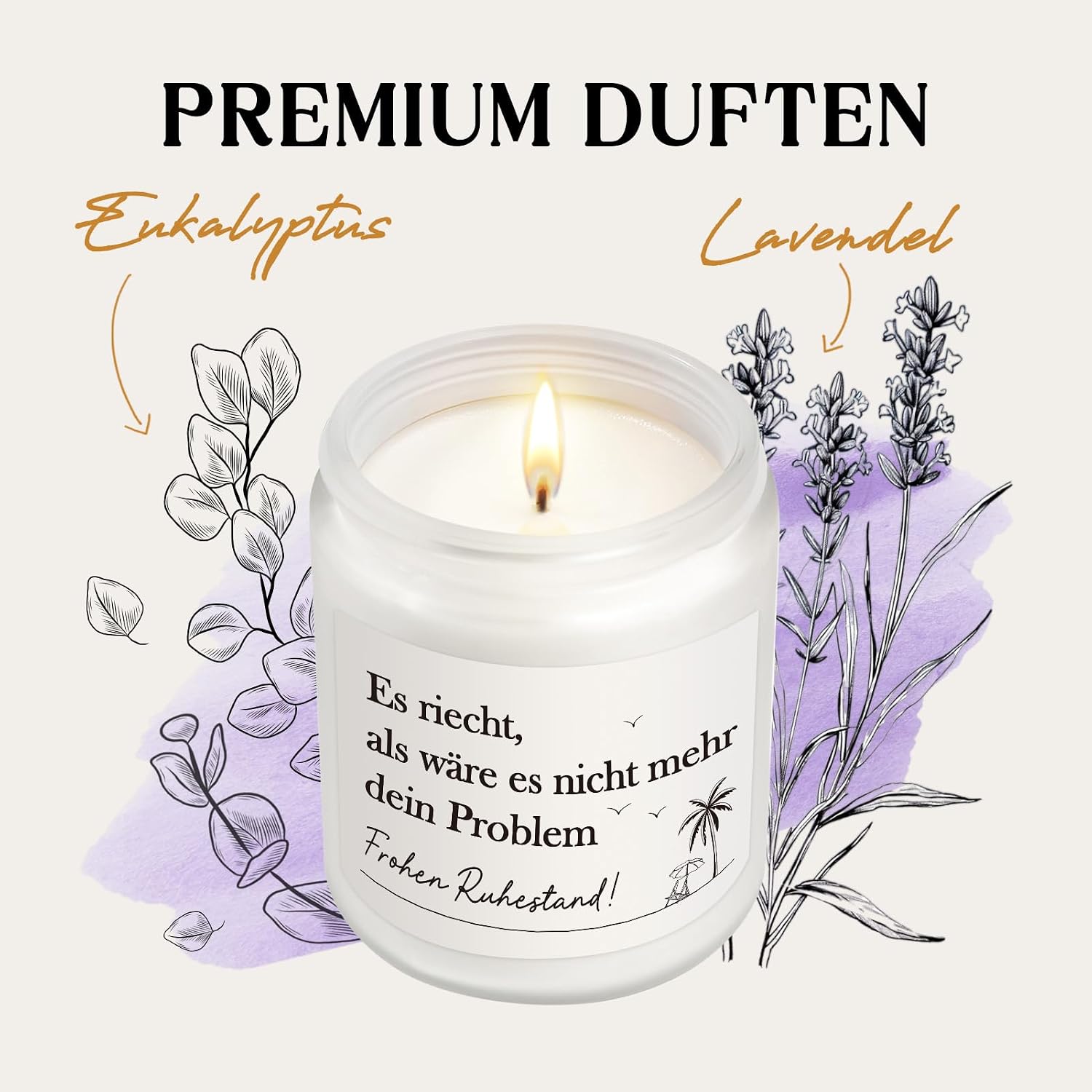Duftkerze Ich liebe dich Geschenk Valentinstag Paar romantisch