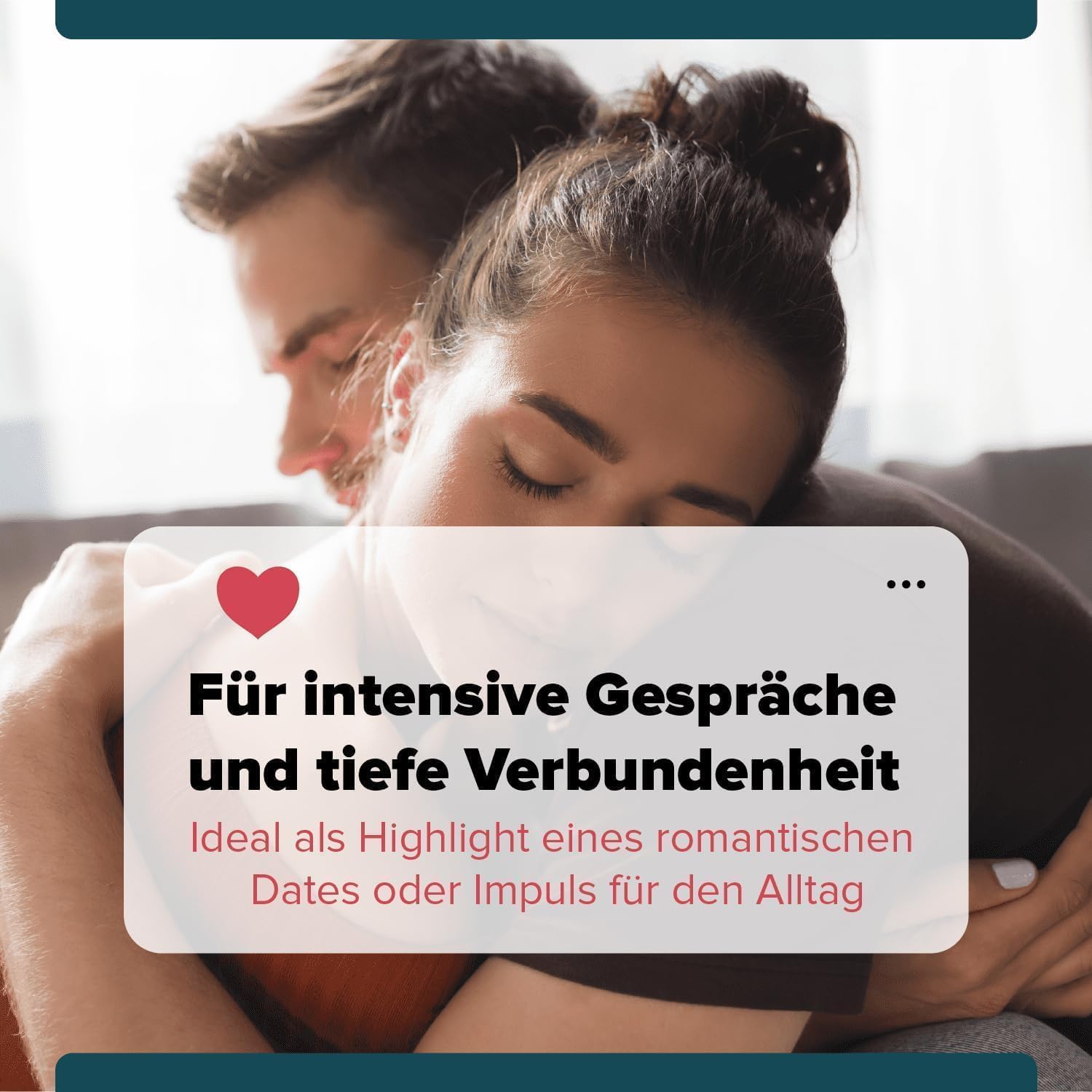 Unter Uns Kartenspiel fuer Paare Fragen zu zweit Valentinstag Geschenk