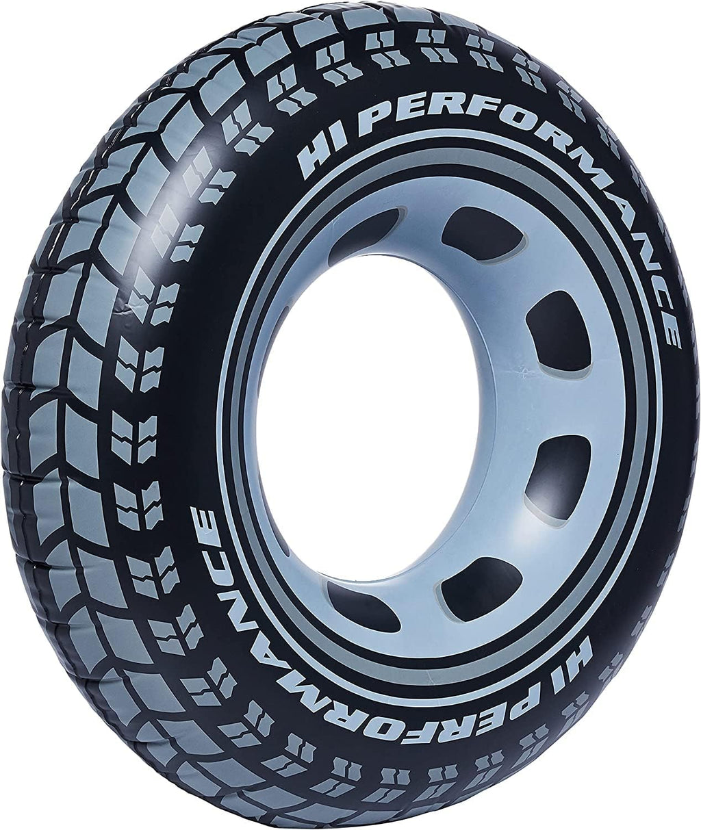 Intex Schwimmring Reifen 91 cm Vinyl schwarz Aufblasbar
