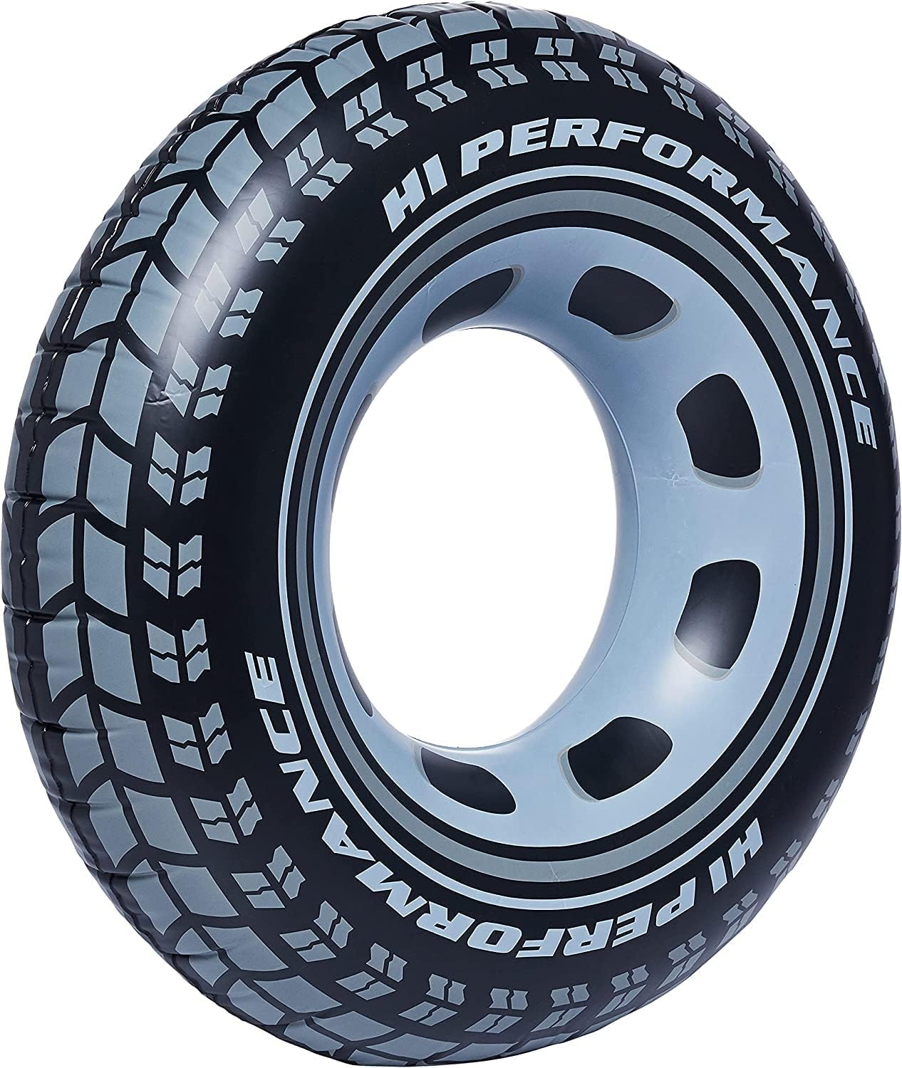 Intex Schwimmring Reifen 91 cm Vinyl schwarz Aufblasbar