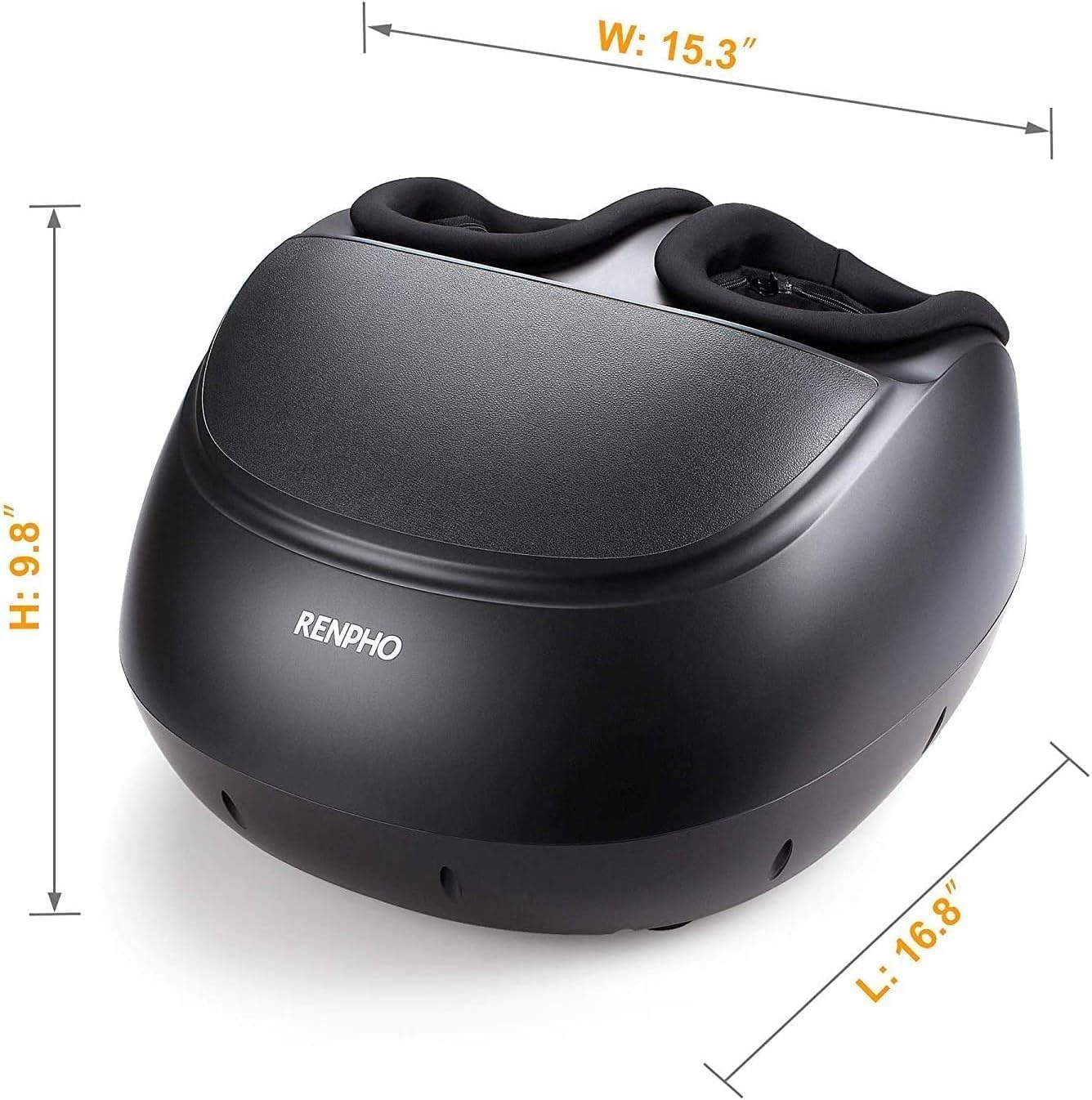 RENPHO 3D Shiatsu Schulter Nacken Massagegeraet mit Waerme, Massagekissen