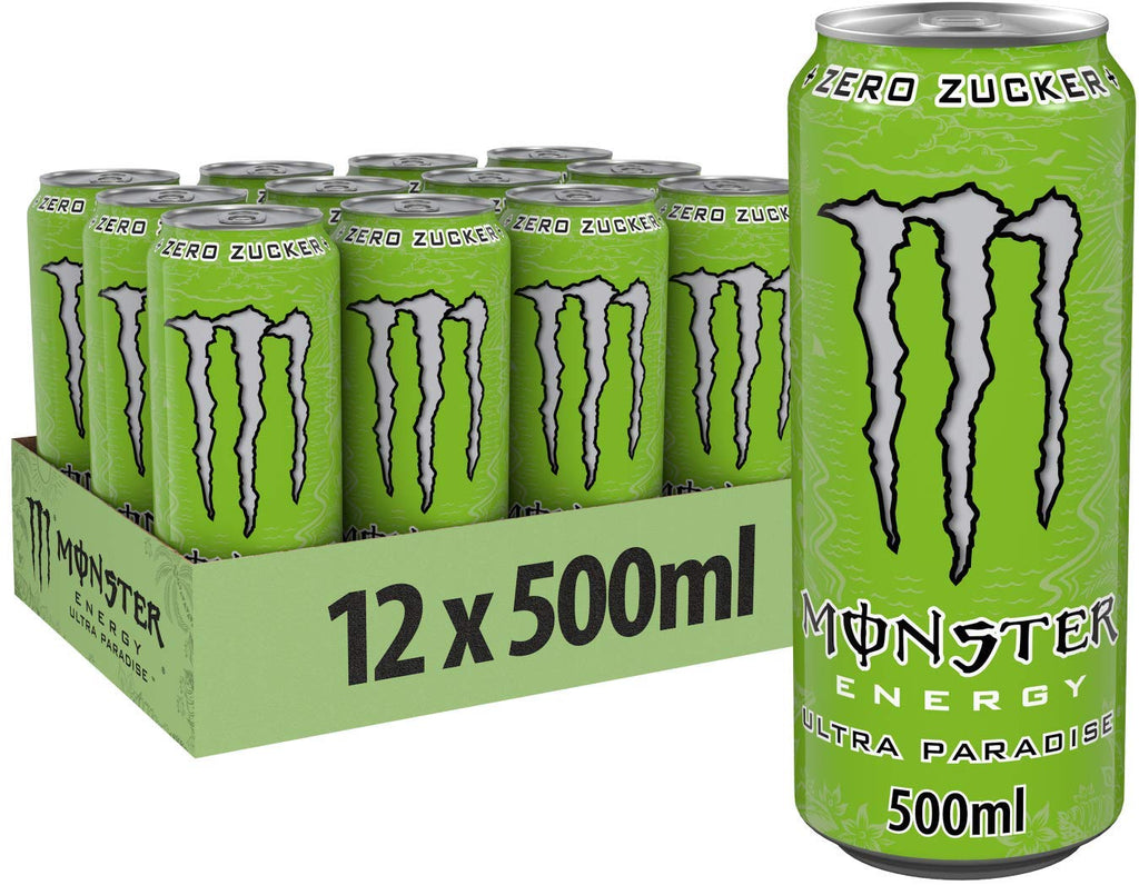 Monster Energy Ultra Fiesta Mango 12 x ohne Zucker, verschiedene Sorten