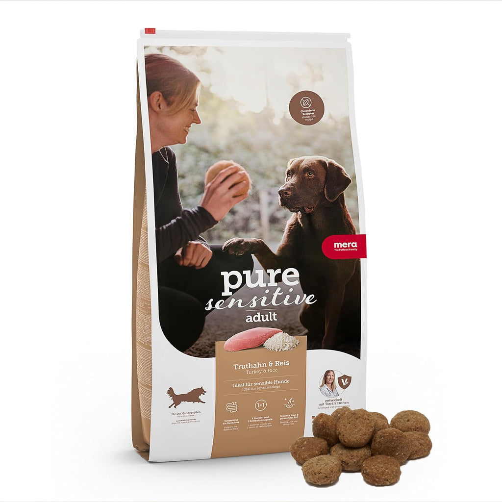 MERA Pure Sensitive Hundefutter Truthahn und Reis verschiedene Sorten
