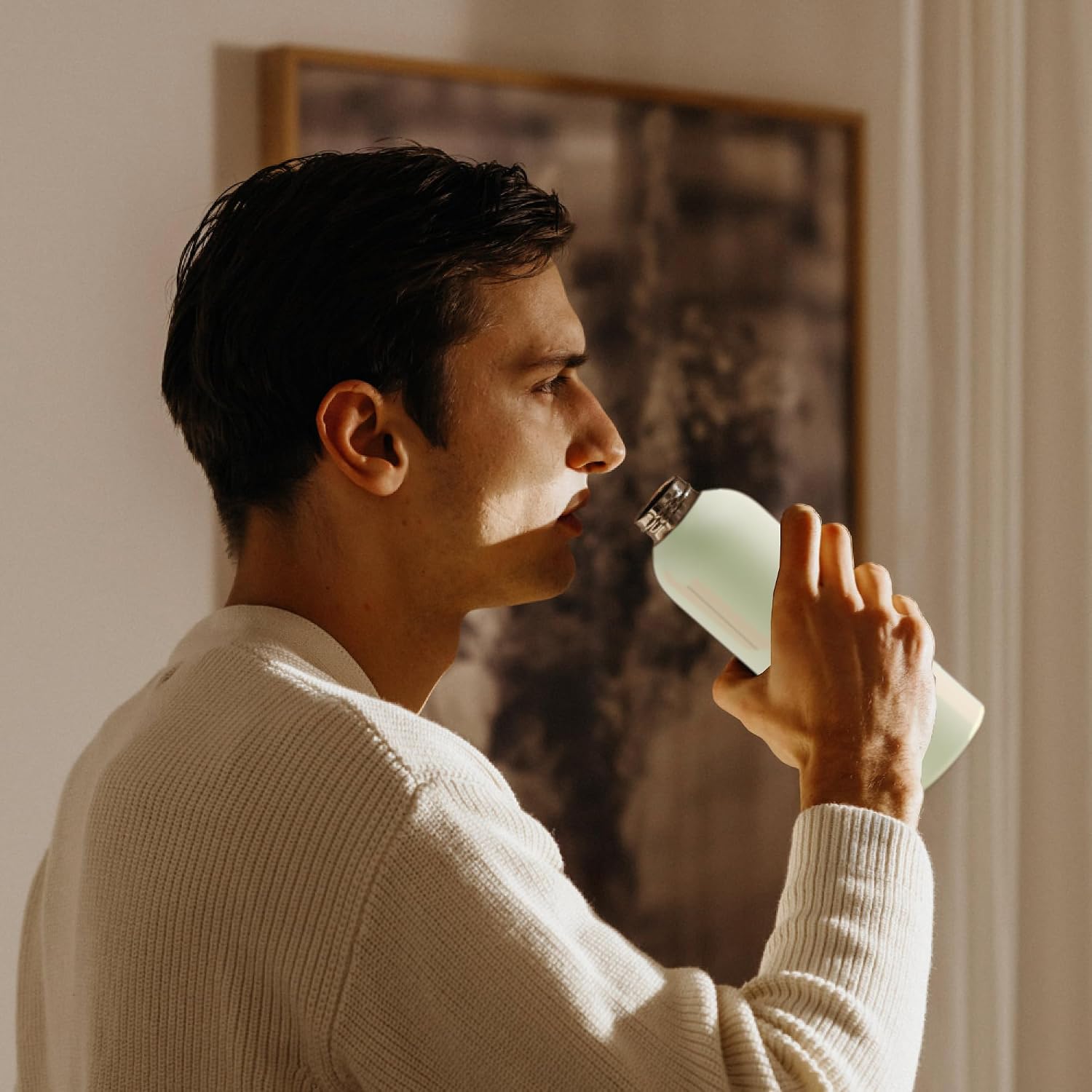 Waterdrop Edelstahl Trinkflasche BPA-frei auslaufsicher Thermoskanne