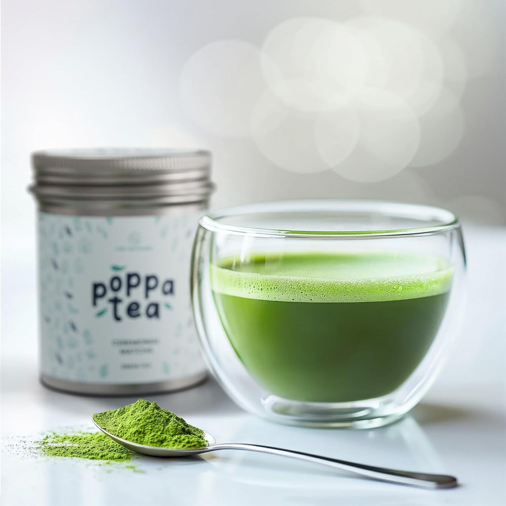 Poppatea Ceremonial Matcha Tee Pulver Japan verschiedene Sorten