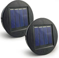 HELESIN Solarmodul Ersatz 8cm 1,2V 600mAh IP65 wasserdicht fuer Gartenleuchten