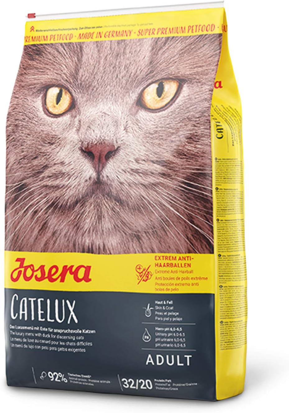 Josera Catelux Adult Katzenfutter Ente und Kartoffel weizenfrei
