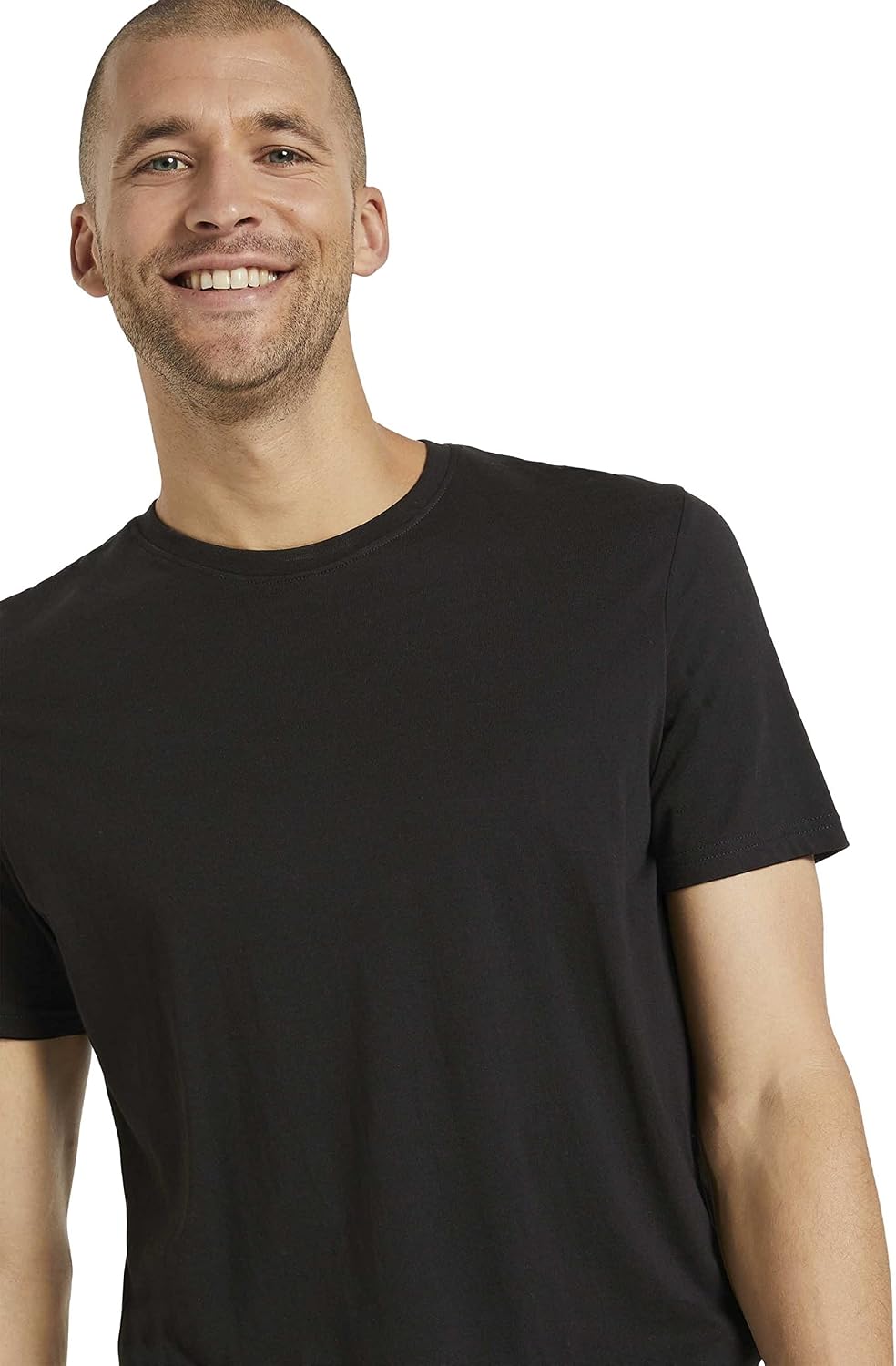 Tom Tailor Herren T-Shirt 2er Pack Crewneck Baumwolle XXS-3XL