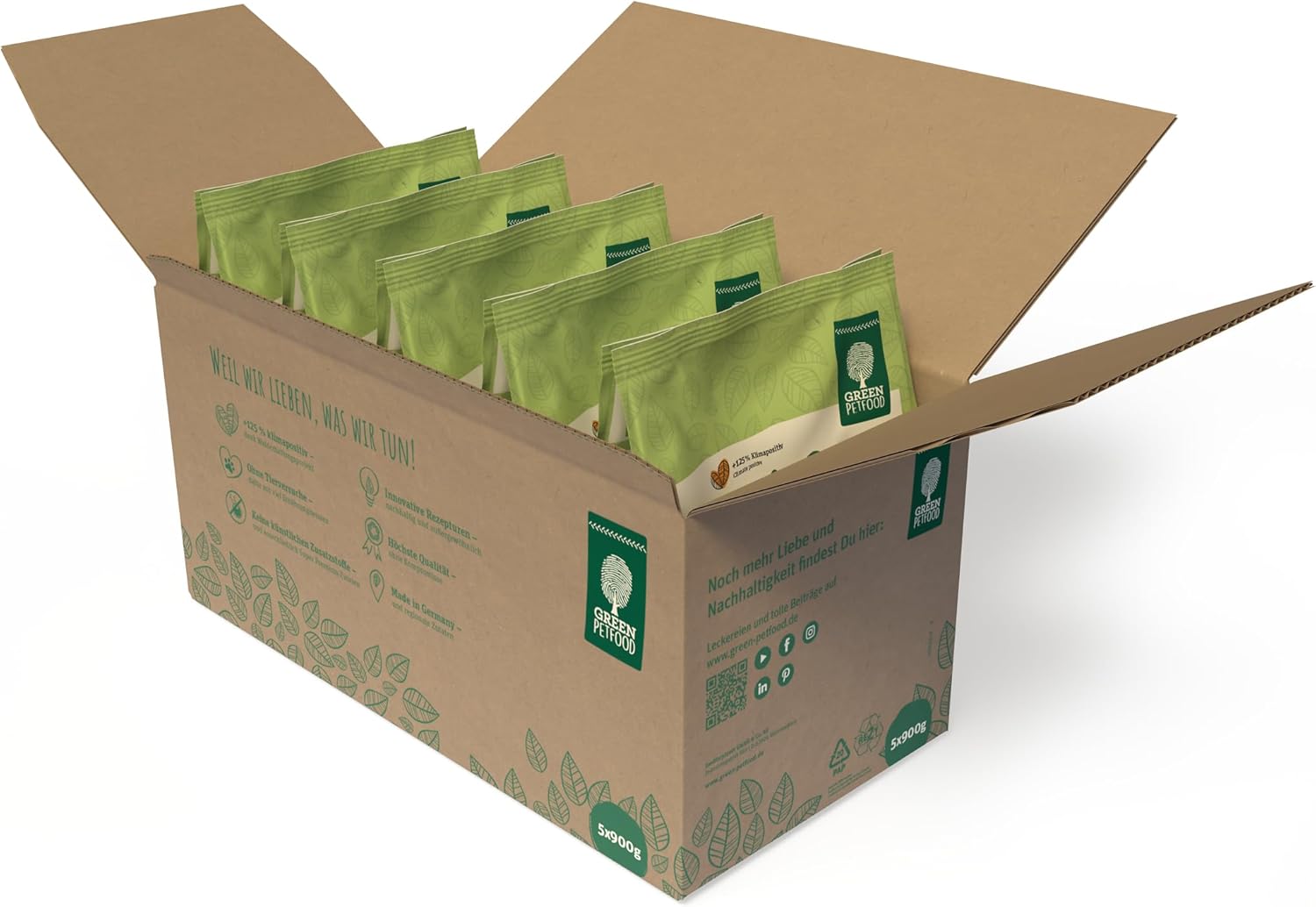 Green Petfood VeggieDog Adult vegetarisches Trockenfutter Kartoffel Erbse -1
