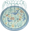 Little Dutch Sprinkler Wasser-Spielmatte 150 cm Ocean World blau ab 2 Jahre