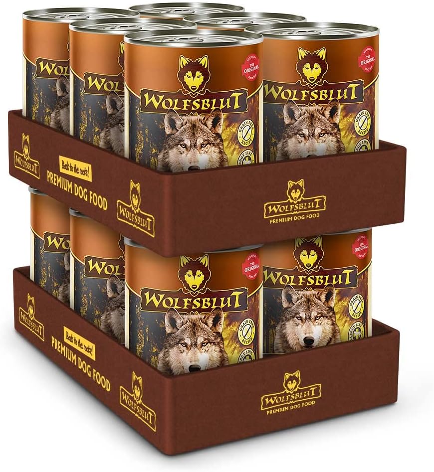 Wolfsblut Deep Glade Adult Nassfutter 12x395g Hirsch getreidefrei ohne Zusatzsto