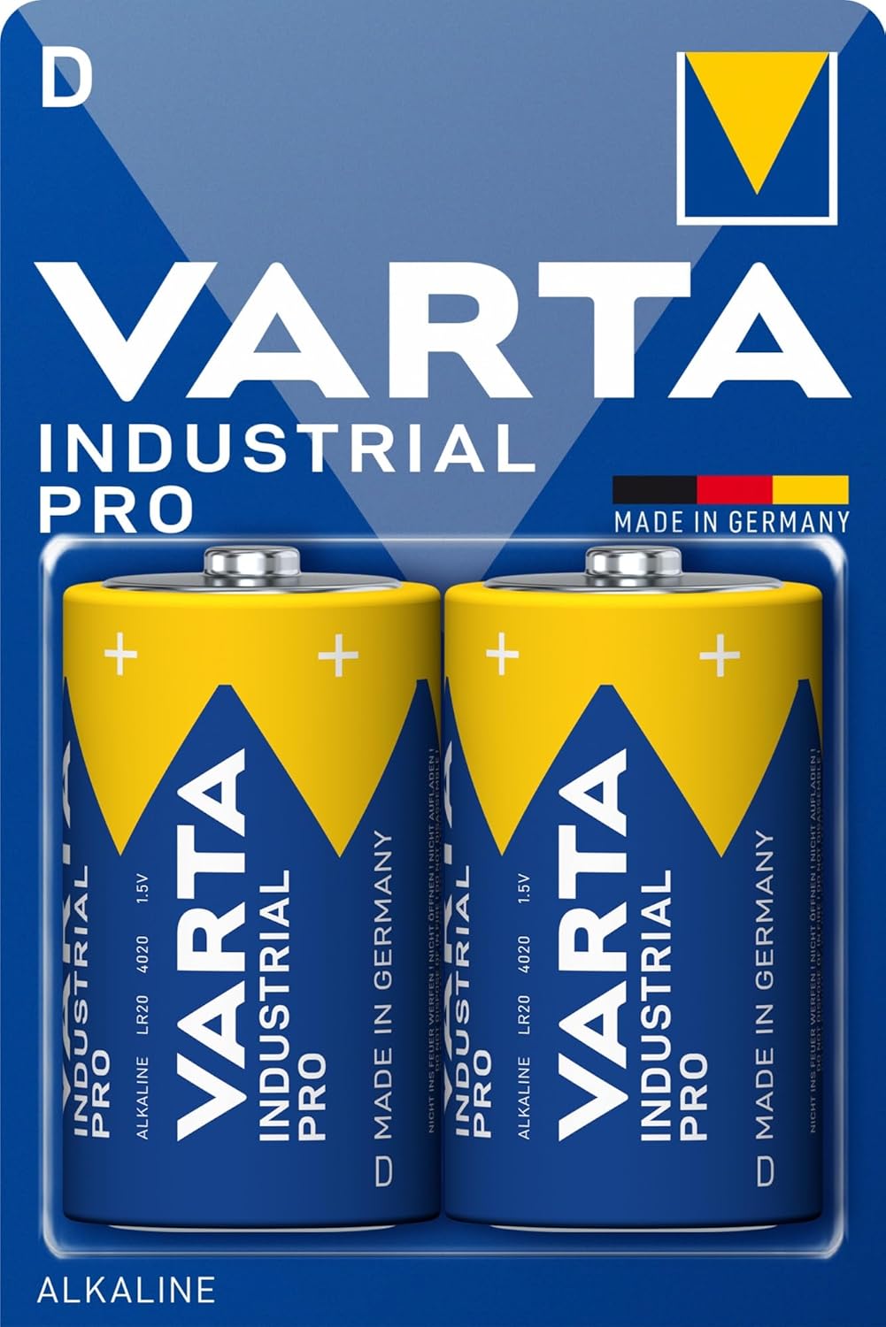 VARTA Industrial Pro AAA Alkaline Batterie 1,5V 40 Stueck Vorratspack