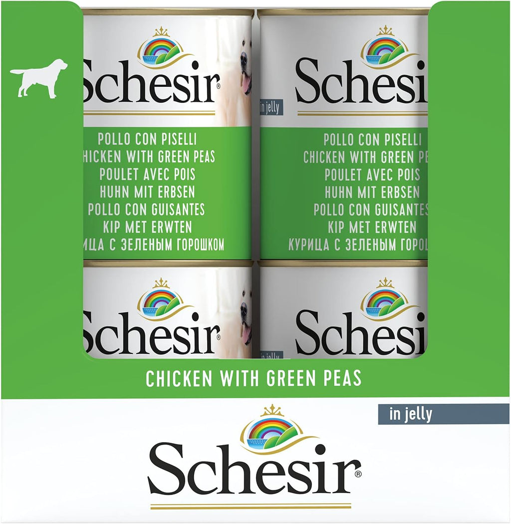 Schesir Dog Huhn mit Kartoffel Nassfutter 16 x, verschiedene Sorten