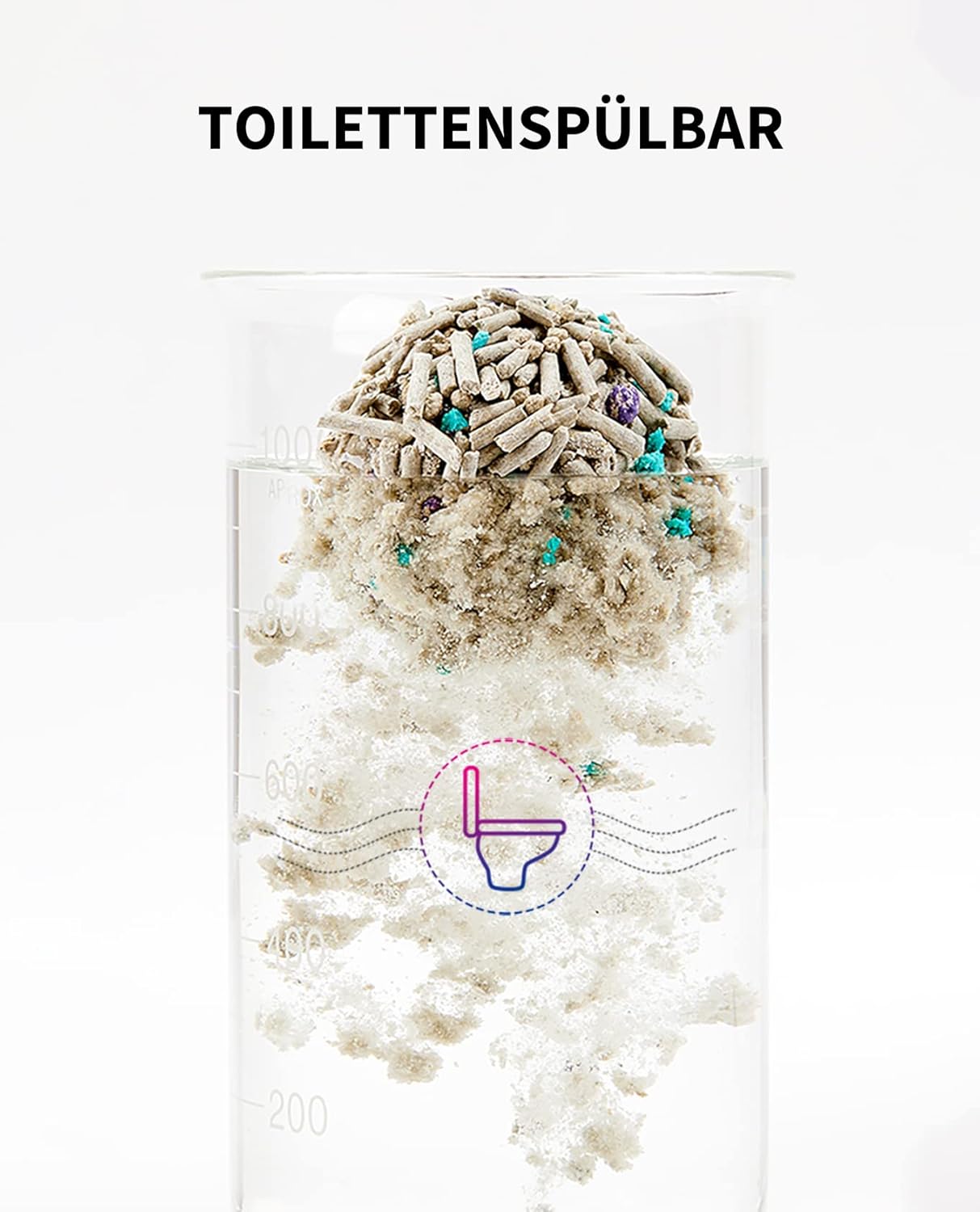 PETKIT Tofu Katzenstreu 5in1 4 Beutel spuelbar saugfaehig geruchsfrei