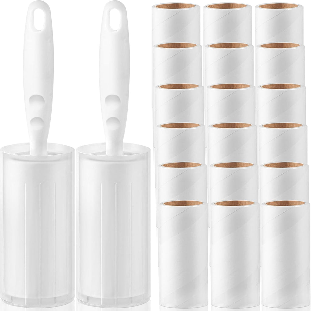 Fusselroller 20 Rollen mit 2 Abrollern und 60 Blatt pro Rolle