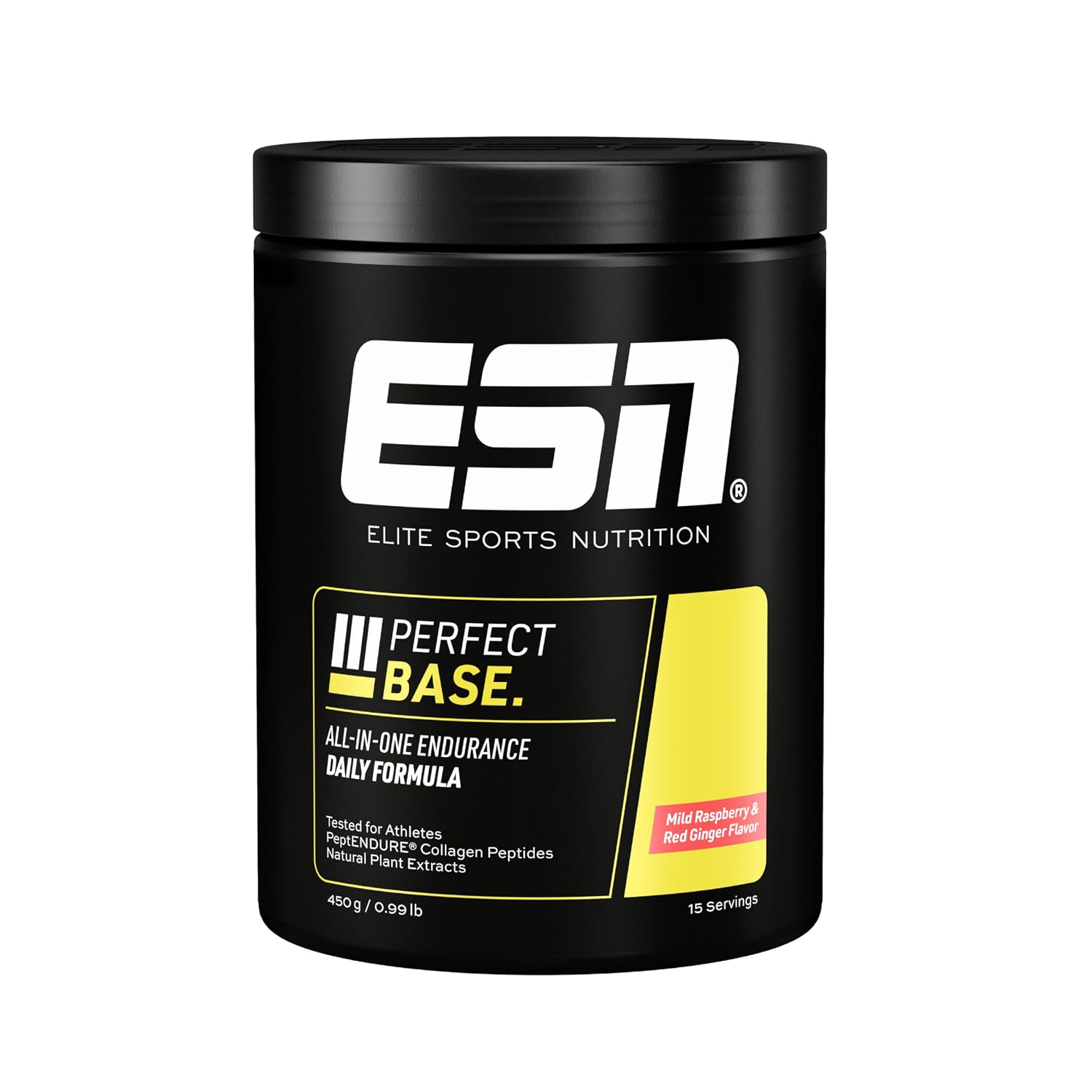 ESN Perfect Base 450 g All-in-One Endurance mit Kollagen Creatin Aminosaeuren Him
