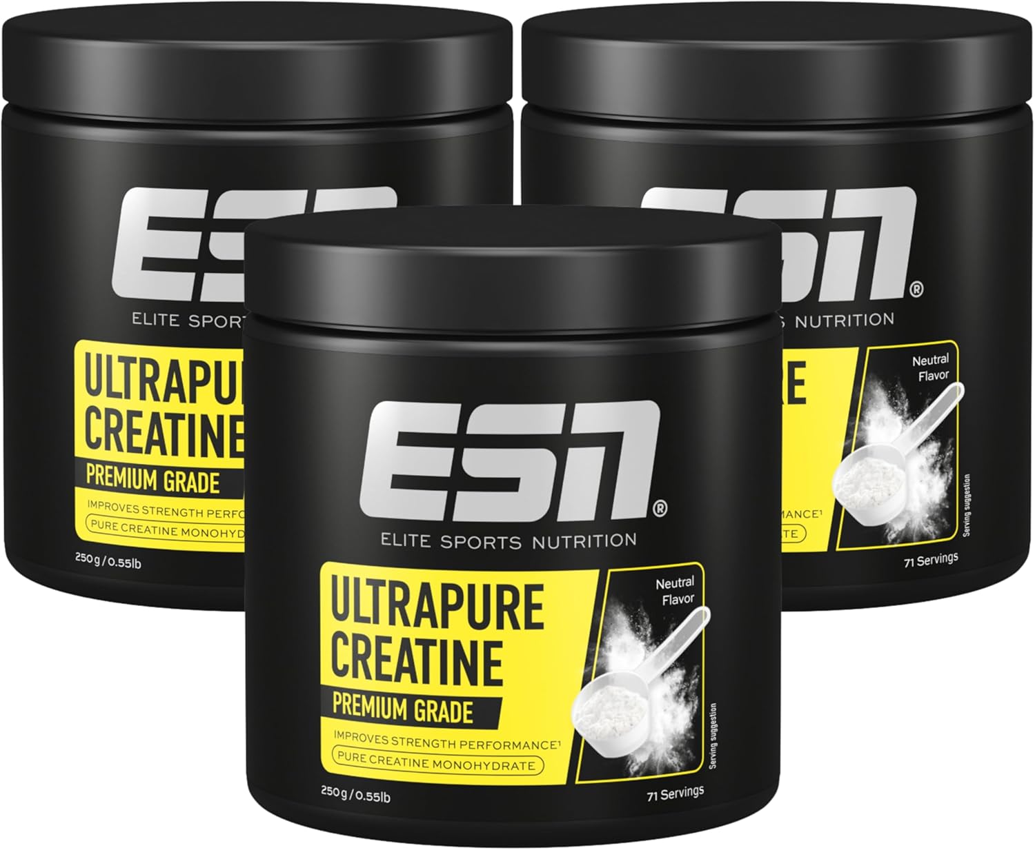 ESN Ultrapure Creatine Monohydrate Pulver vegan mikrofein