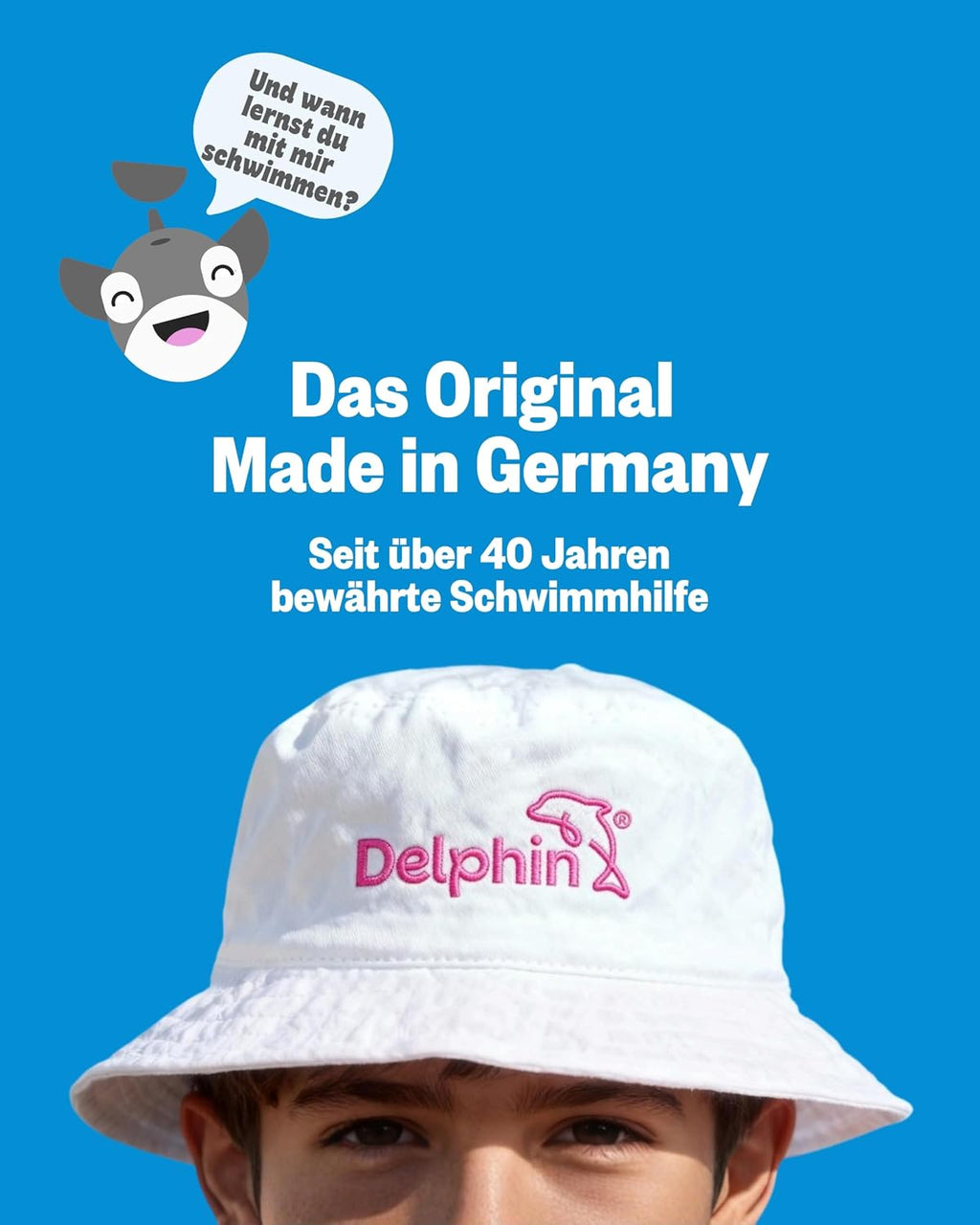 Schwimmlernhilfe Kinder 1-8 Jahre TUeV-geprueft mit Sportbeutel und Abzeichen