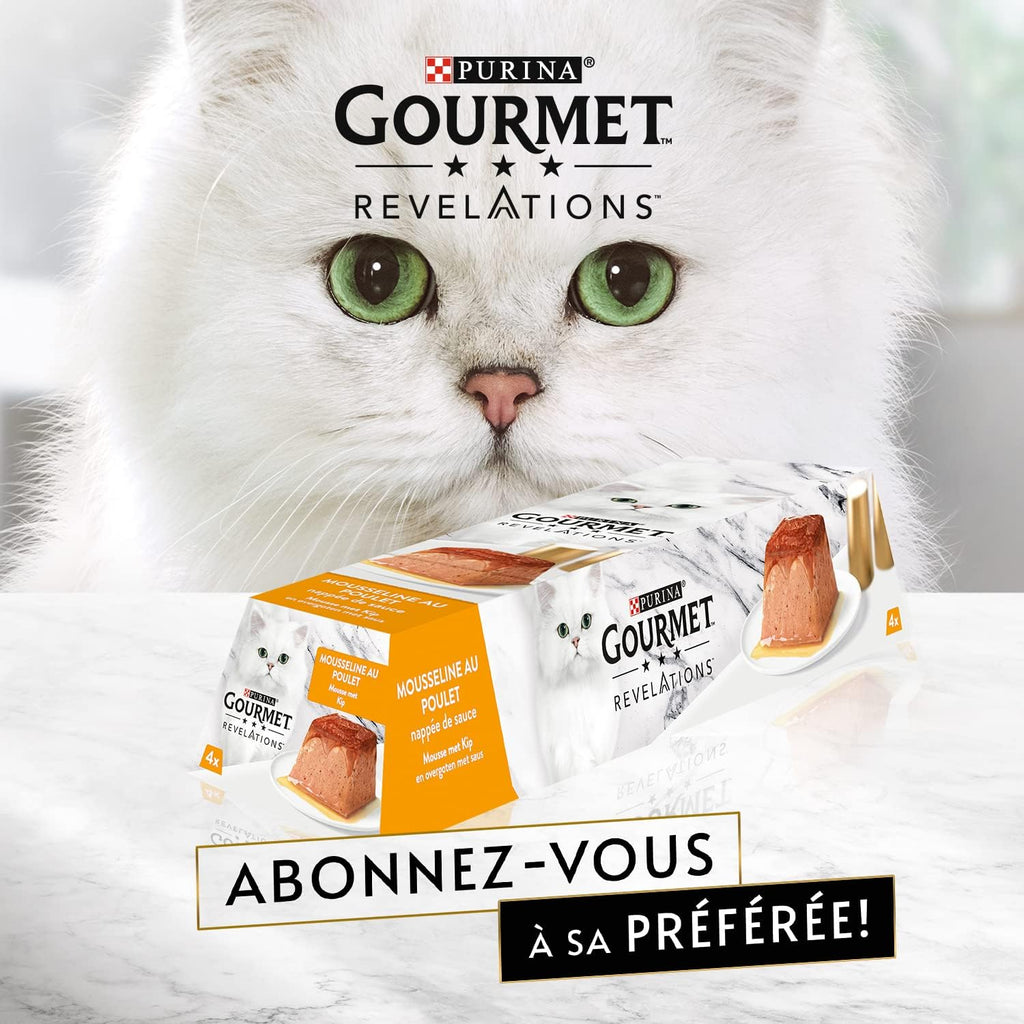 Gourmet Revelations Katzen Mousse Huhn & Rind 48 x, verschiedene Sorten - 4