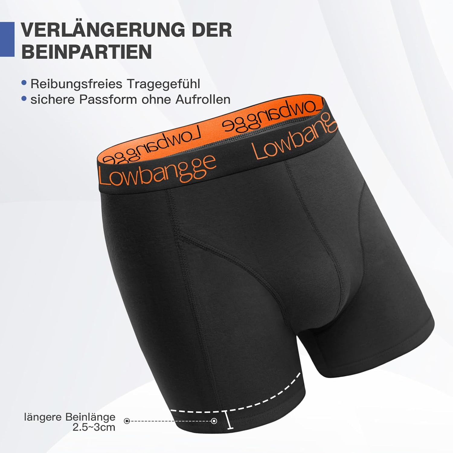 Men's Boxer Shorts, Pack of 9, Cotton Underpants, with 3D Cut, High Comfort and