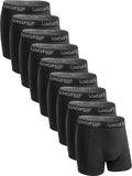 Men's Boxer Shorts, Pack of 9, Cotton Underpants, with 3D Cut, High Comfort and