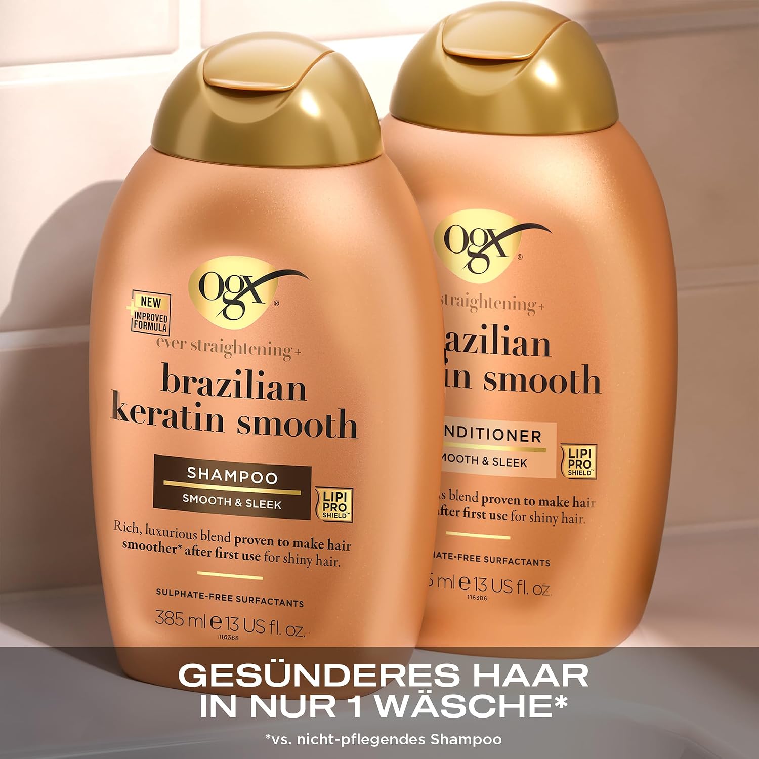 OGX Brazilian Keratin Smooth Shampoo Kokos Avocado