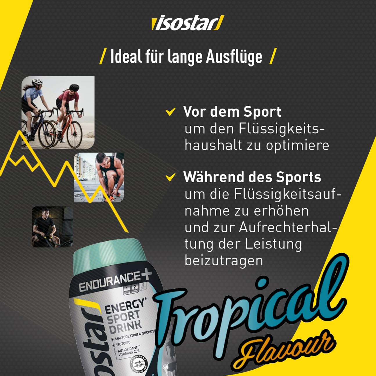 Isostar Hydrate & Perform Grapefruit Pulver verschiedene Sorten