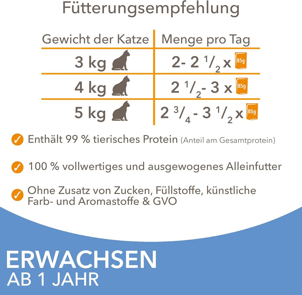 IAMS Delights Katzennassfutter Sea Collection Fisch Mix in Sauce 12×85g