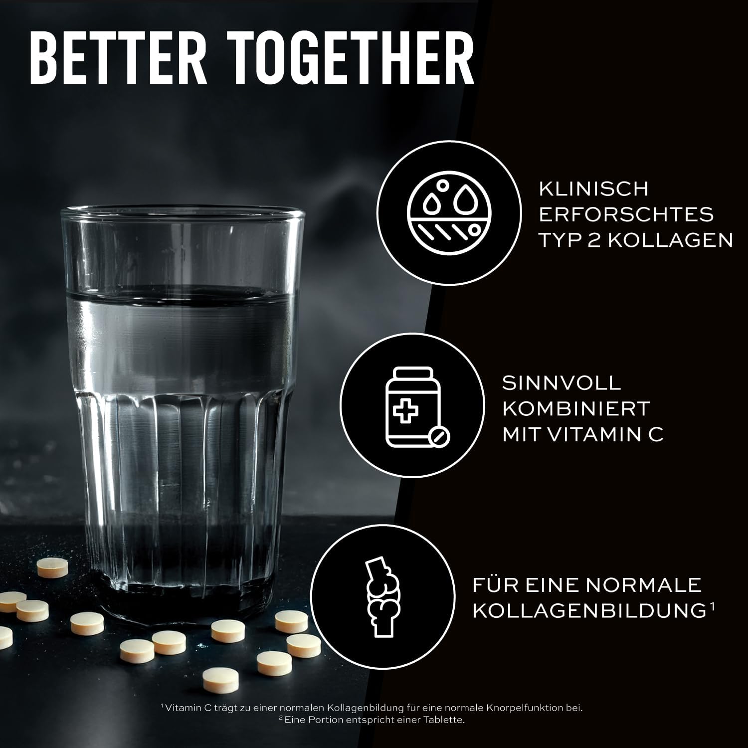 ESN Kollagen Typ II UC-II 60 Tabletten 60 St. Vitamin C made in Germany