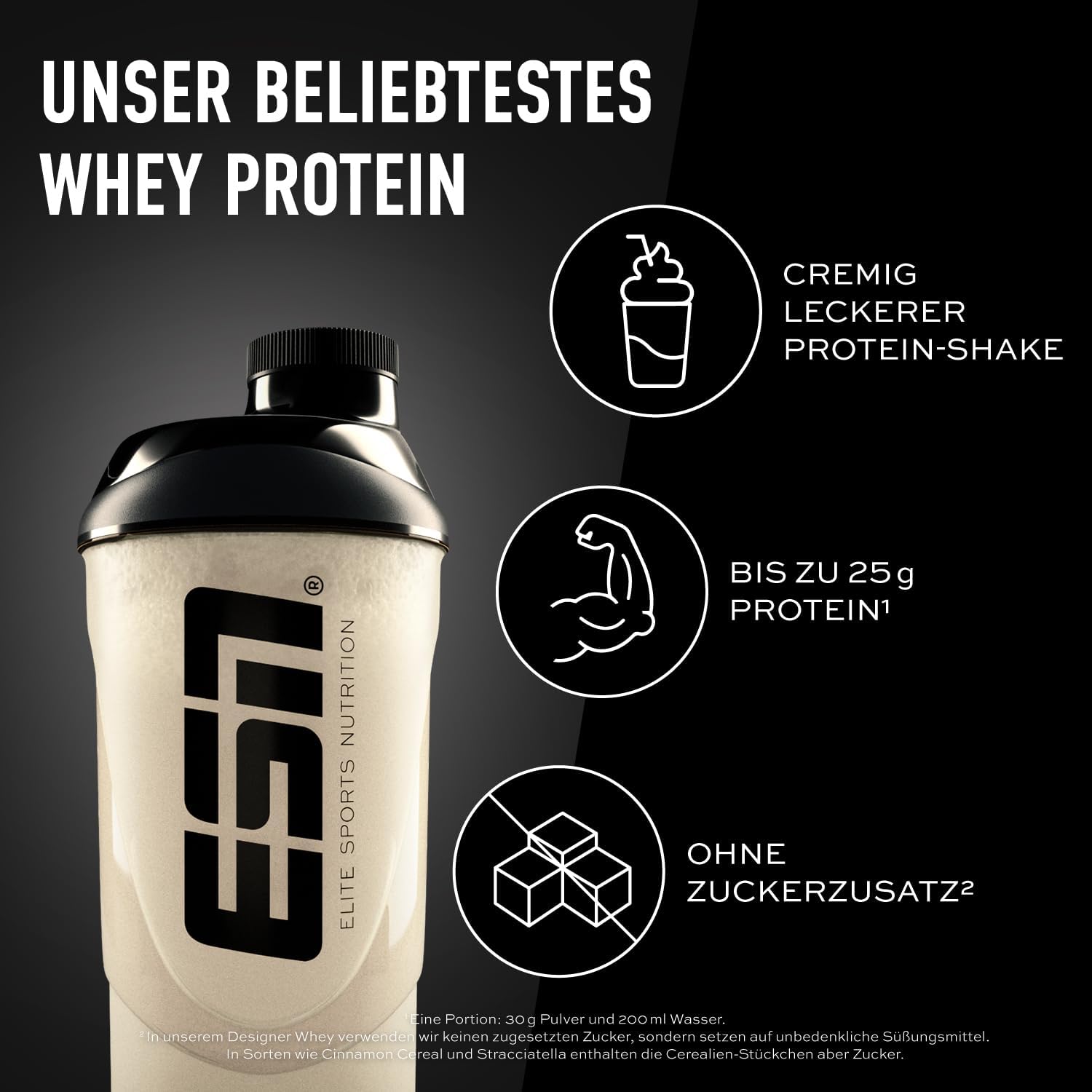 ESN Designer Whey Protein Pulver Cinnamon Cereal verschiedene Sorten