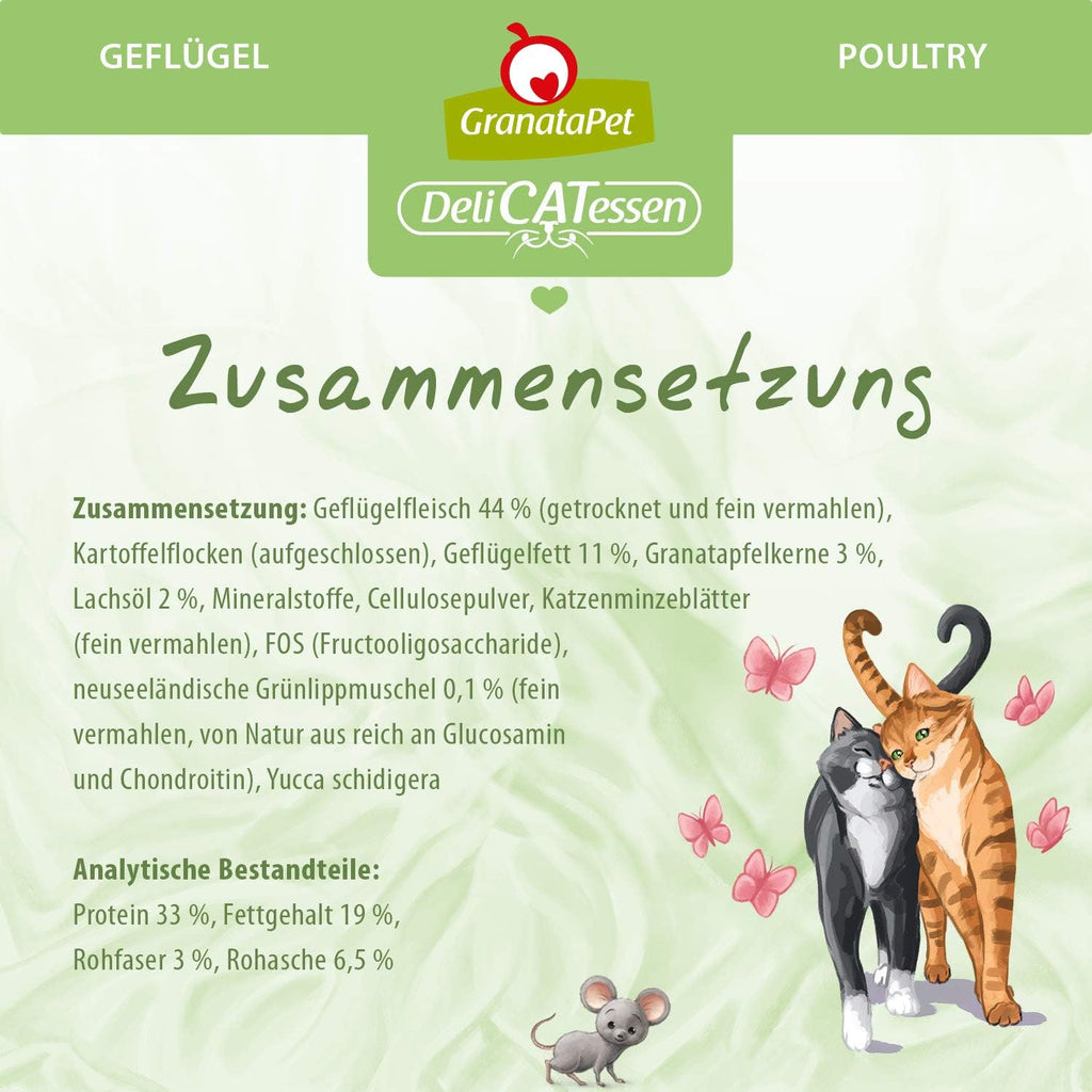 Katzen Trockenfutter GranataPet DeliCatessen verschiedene Sorten