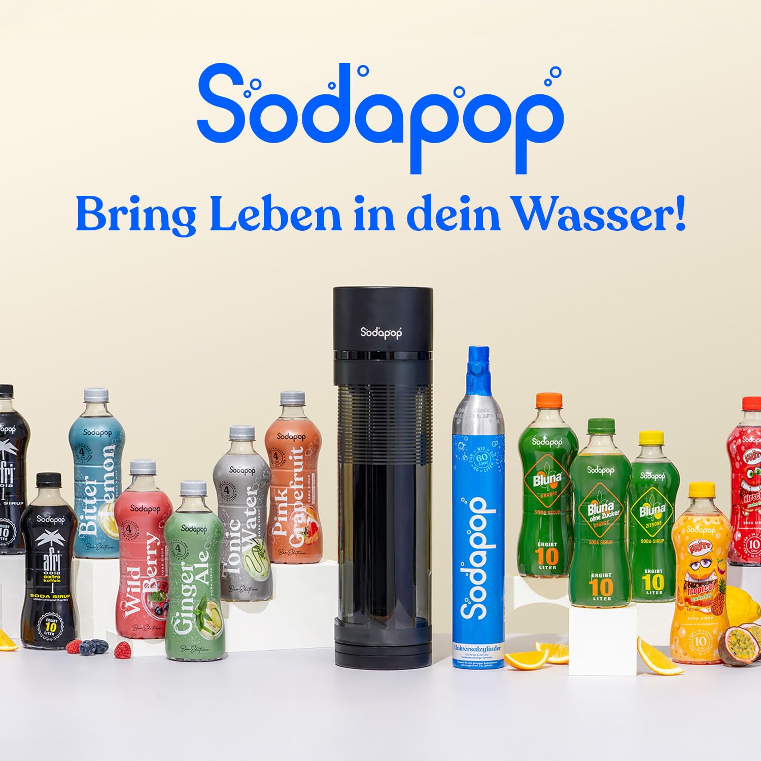 Sodapop Tonic Water Sirup Bar Edition 500 ml
