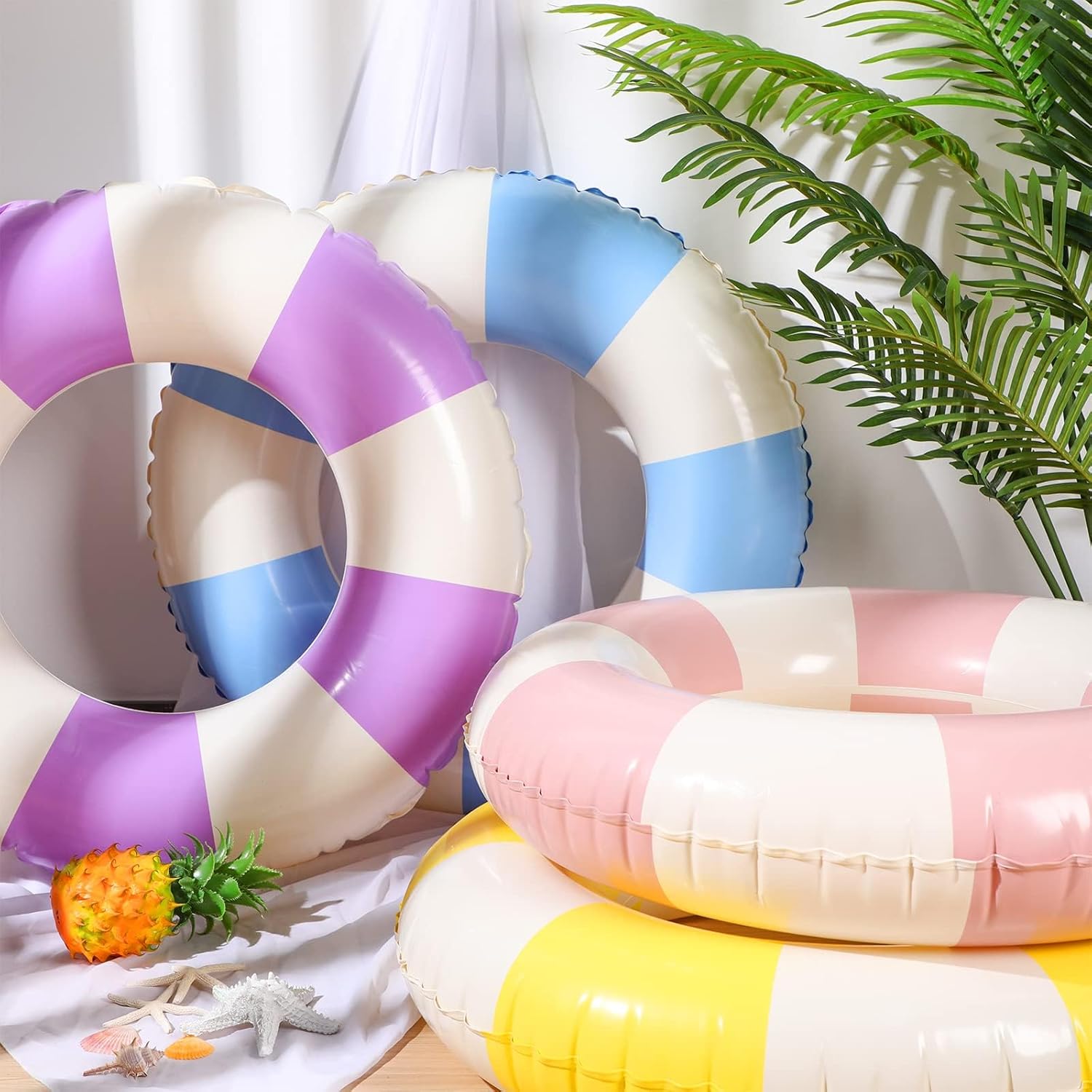 Aufblasbarer Schwimmring Schwimmbad Luftmatratze Pool Float Sommer