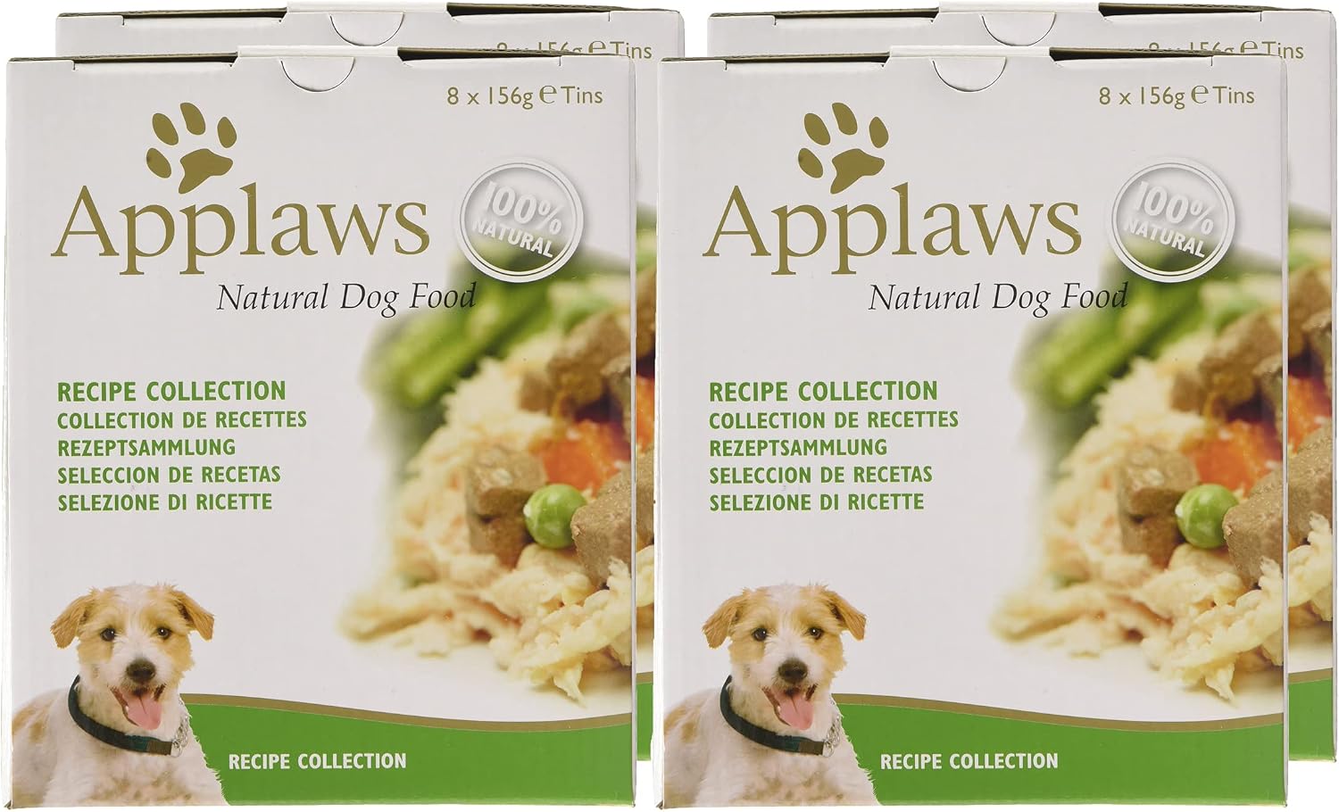 Applaws Hundefutter nass Huehnerbrust in Bruehe Dose 12er Pack vers