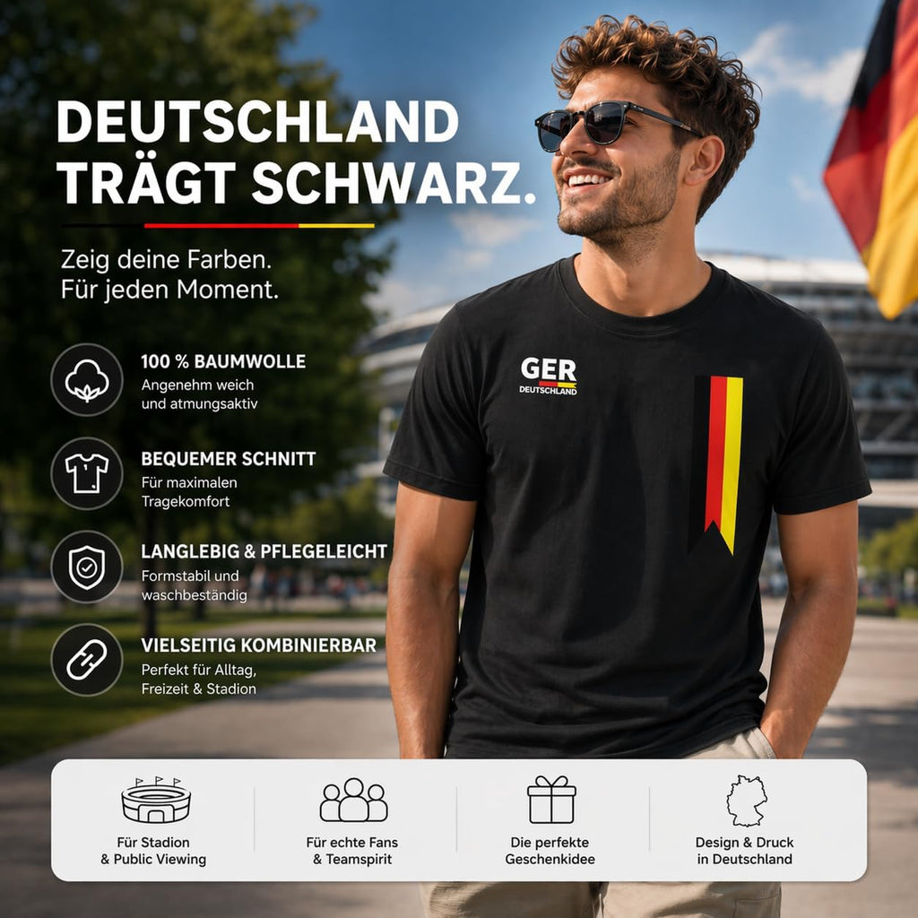 Deutschland Trikot Fussball Herren Damen Germany T-Shirt WM 2026 M-XL