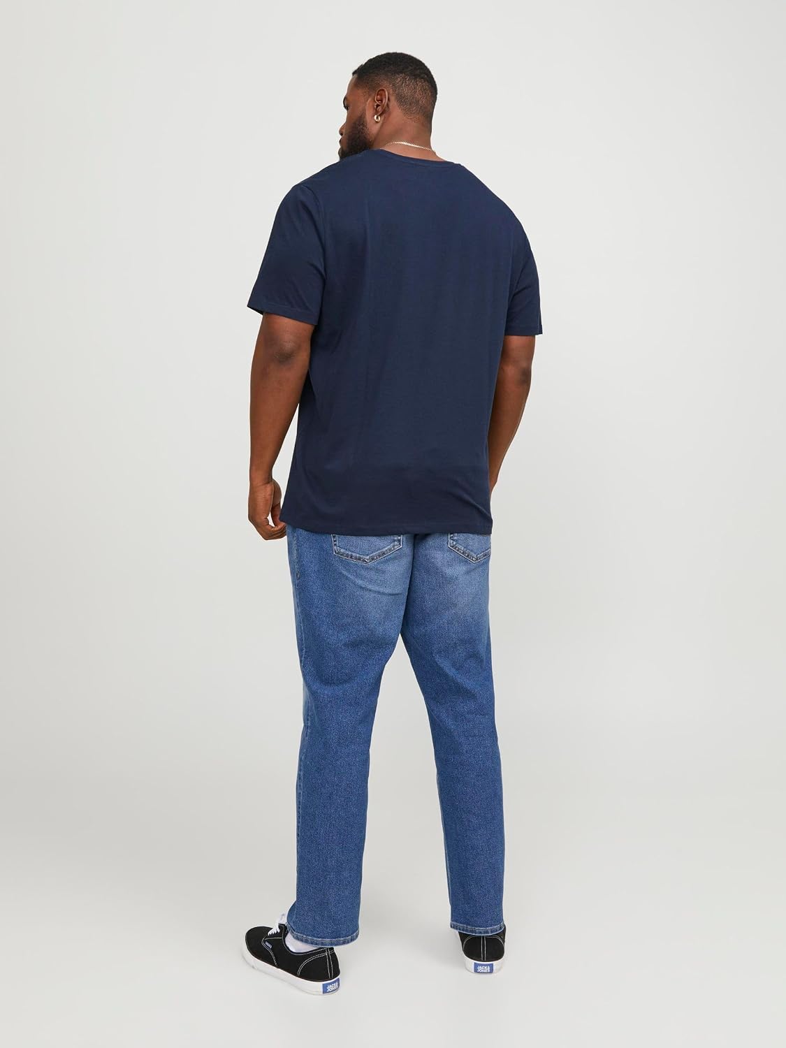 Jack & Jones Herren T-Shirt Logo Regular Fit grosse Groessen